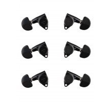 Gotoh SG301-20-B-L3+R3 Колки для гитары 3+3, черные