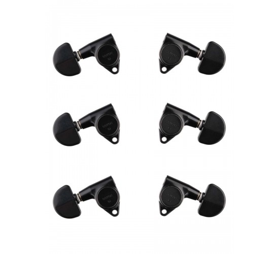 Gotoh SG301-20-B-L3+R3 Колки для гитары 3+3, черные