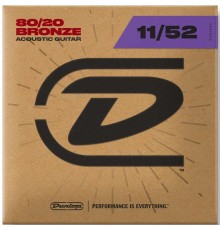 Dunlop DAB1152 струны для акустической гитары из бронзы 11-52