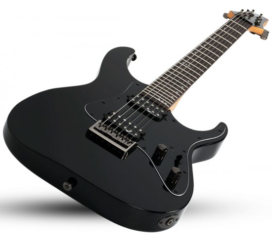 Schecter SGR BANSHEE-6 SBK электрогитара, цвет матовый черный