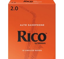 Rico RJA1020 Rico Трости для саксофона альт, размер 2.0, 10шт в упаковке