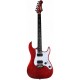 JET JS-500 RDS электрогитара, Stratocaster, корпус липа, 24 лада, HH, 1V1T, tremolo, цвет RDS