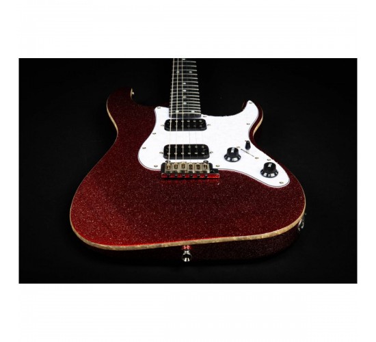 JET JS-500 RDS электрогитара, Stratocaster, корпус липа, 24 лада, HH, 1V1T, tremolo, цвет RDS