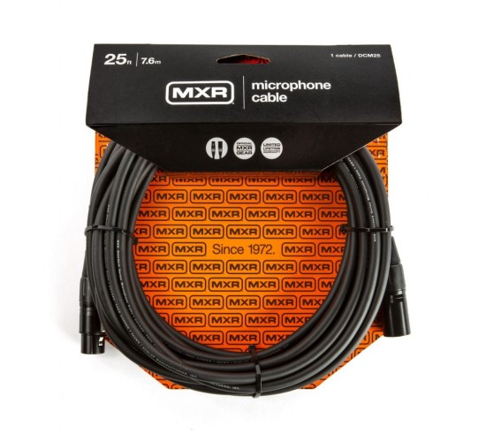 Dunlop DCM25 MXR Микрофонный кабель, 7.6м