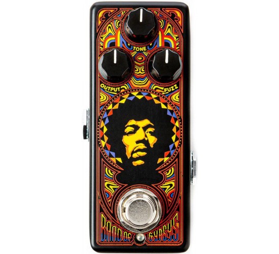 Dunlop JHW4G1 Jimi Hendrix ’69 Psych Band Of Gypsys Fuzz гитарный эффект фуз мини
