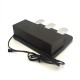 TRINITY by UNIQKEYS NTP-01B Педаль тройная для цифрового пианино Nux NPK, черная