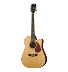 Cort MR600F NS электроакустическая гитара, корпус дредноут, цвет натуральный матовый