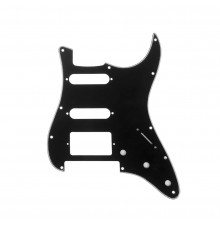 Musiclily MX1380BK Защитная накладка гитары Fender Stratocaster HSS, 3 слоя, черная