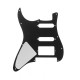 Musiclily MX1380BK Защитная накладка гитары Fender Stratocaster HSS, 3 слоя, черная