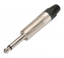 Neutrik NP2X разъем 1/4" Jack 6.35 мм, профессиональный, 2-х контактный (моно)