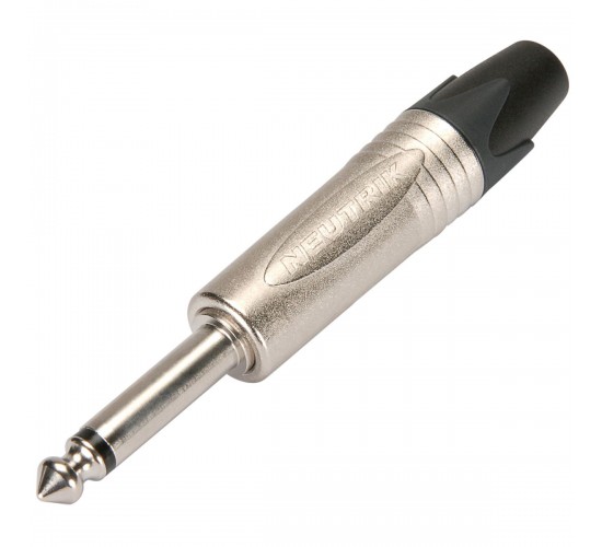 Neutrik NP2X разъем 1/4" Jack 6.35 мм, профессиональный, 2-х контактный (моно)
