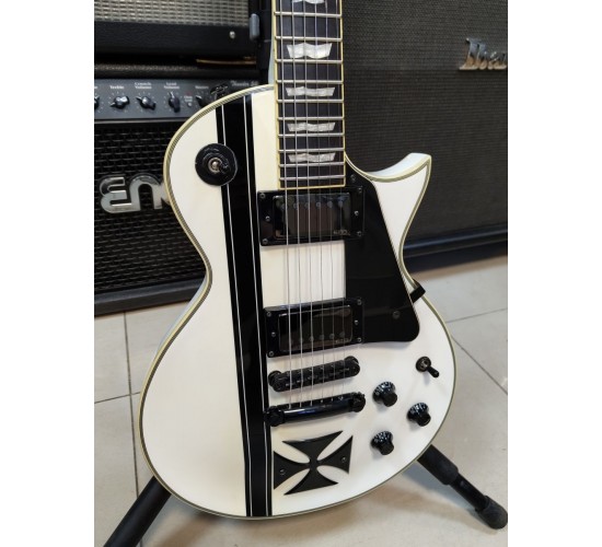 ESP LTD Iron Cross Snow White электрогитара, Корея USED