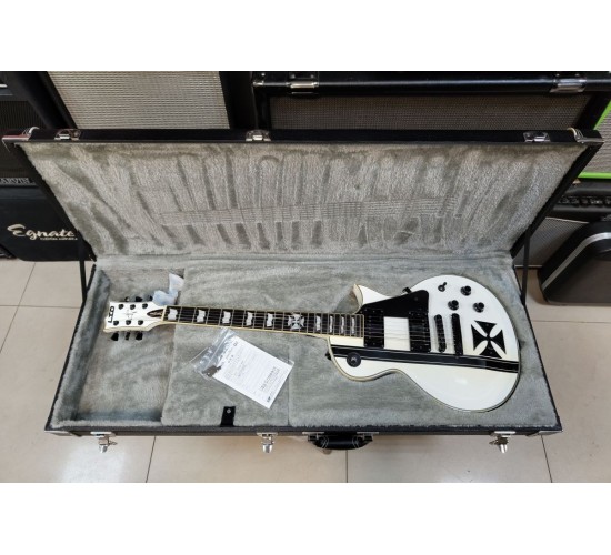 ESP LTD Iron Cross Snow White электрогитара, Корея USED