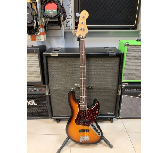 Fender Deluxe Jazz Bass Suhr era бас-гитара, цвет sunburst, Мексика 1997 USED
