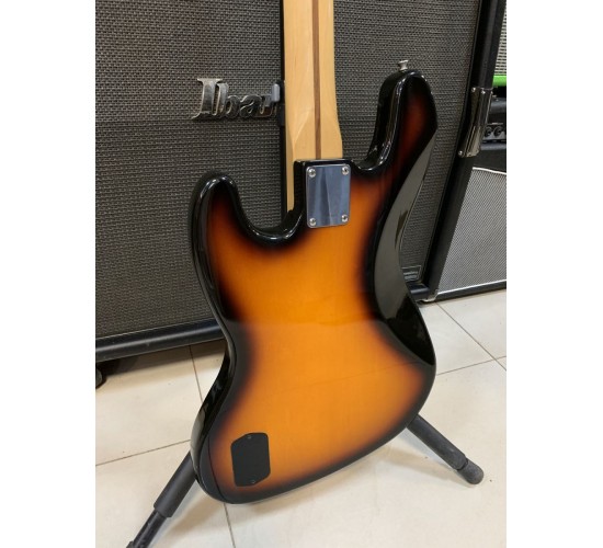 Fender Deluxe Jazz Bass Suhr era бас-гитара, цвет sunburst, Мексика 1997 USED