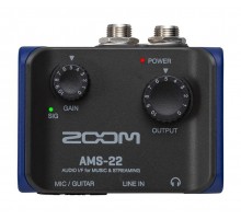 Zoom AMS-22 Аудиоинтерфейс для музыки и стриминга
