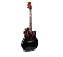 Smiger SM-4160 BK электроакустическая гитара, форма Ovation