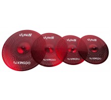 KingDo LISTEN SET 14«+16»+20" RED комплект тарелок, специальный сплав, medium, звучание тихое
