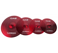 KingDo LISTEN SET 14«+16»+20" RED комплект тарелок, специальный сплав, medium, звучание тихое
