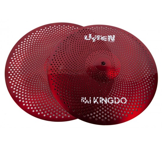 KingDo LISTEN SET 14«+16»+20" RED комплект тарелок, специальный сплав, medium, звучание тихое