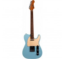JET JT-300 BL R электрогитара, Telecaster, корпус - липа, 22 лада, SS, цвет Sonic blue глубой