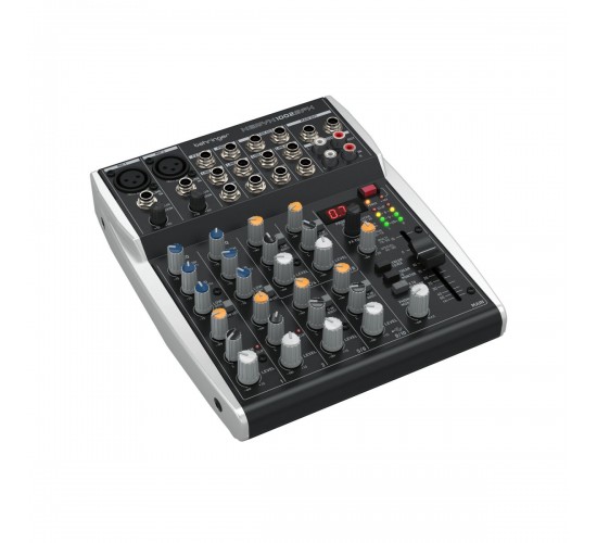 Behringer XENYX 1002SFX аналоговый микшер премиум-класса, 10 каналов, USB, DSP от Klark Teknik