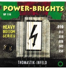 Thomastik RP110 Power-Brights Heavy Bottom Комплект струн для электрогитары, 10-50