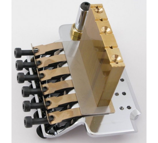 Gotoh 1996T, хром, тремоло Floyd Rose, без топлока, сустейн блок 40 мм