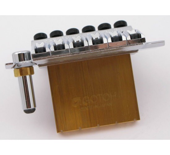 Gotoh 1996T, хром, тремоло Floyd Rose, без топлока, сустейн блок 40 мм