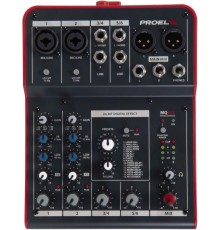 Proel MQ6FX 6-канальный микшерный пульт с DSP-процессором