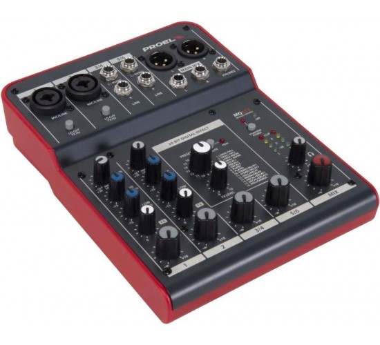 Proel MQ6FX 6-канальный микшерный пульт с DSP-процессором