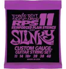 Ernie Ball 2242 струны для эл.гитары RPS11 Power Slinky (11-14-18p-28-38-48)