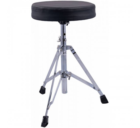 Drum Talk DHDT 1125 Стул для барабанщика с шаговой регулировкой высоты Blue Star