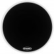 Evans BD20RA EQ1 Пластик для бас-барабана 20", резонансный черный