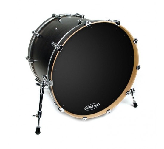 Evans BD20RA EQ1 Пластик для бас-барабана 20", резонансный черный
