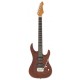 Aria MAC-DLX STBR электрогитара, цвет Stained Brown