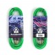 AuraSonics J63J63-5TGR гитарный кабель Jack TS 6.3мм - Jack TS 6.3мм 5м, 24AWG, 0.22мм², зеленый