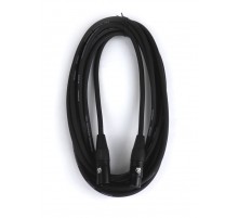 AuraSonics XMXF-5B кабель микрофонный XLR(F)-XLR(M), 5м, 24AWG, 0.23мм², черный