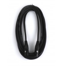 AuraSonics XMXF-5B кабель микрофонный XLR(F)-XLR(M), 5м, 24AWG, 0.23мм², черный