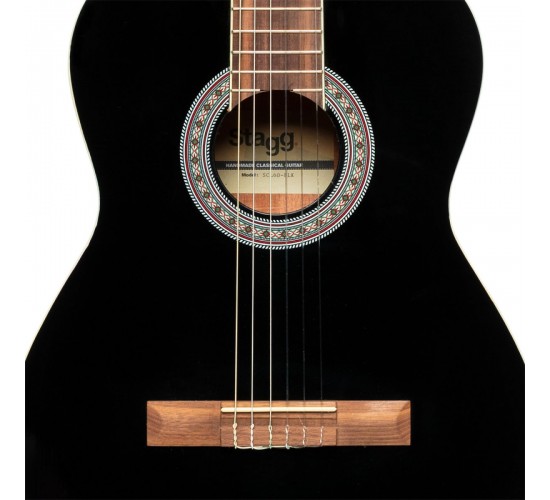 STAGG SCL60-BLK Классическая гитара, цвет черный