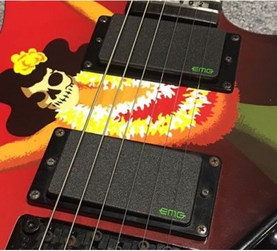 EMG KHBB BLK комплект звукоснимателей для электрогитары Kirk Hammett Bone Breaker