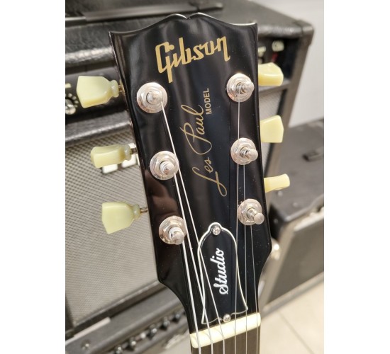 Gibson Les Paul Studio электрогитара, цвет Wine Red США 2003 USED