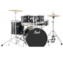 Pearl RS505C/C31 акустическая барабанная установка, цвет Jet Black (черный) (3 коробки)