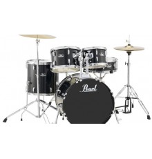 Pearl RS505C/C31 акустическая барабанная установка, цвет Jet Black (черный) (3 коробки)