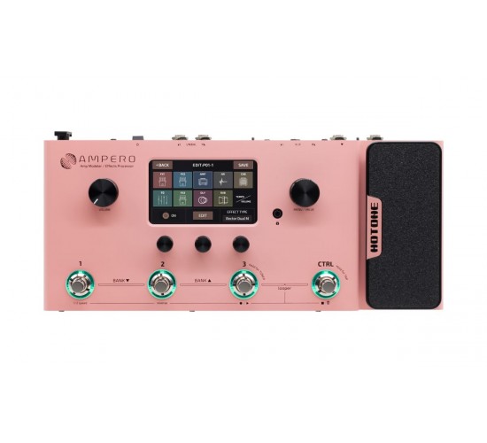 Hotone Ampero Pink Напольный гитарный процессор эффектов