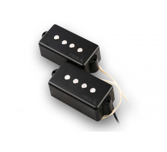 Tesla VR-B3/BK/NE Neck Звукосниматель для 4-струнной бас-гитары Precision Bass, чёрный