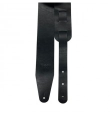 Fidel FL50003L Leather Ремень для гитары, кожаный, черный матовый