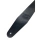 Fidel FL50003L Leather Ремень для гитары, кожаный, черный матовый