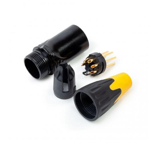 MRC RXCA-5M-B YK Кабельный разъем XLR, 5-и контактный <штекер/папа>
