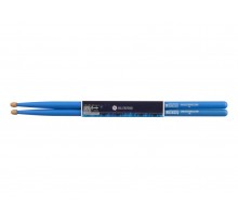 HUN 10104004 Colored Series Bluefire 5A BLUE Барабанные палочки, орех гикори, синие